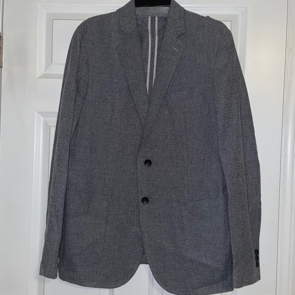 1901 Men’s Size Large Grey Two Button Dress Jacket (see description)***